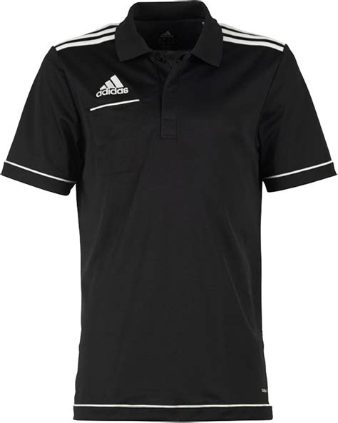 adidas poloshirt schwarz|Adidas black polo shirts.